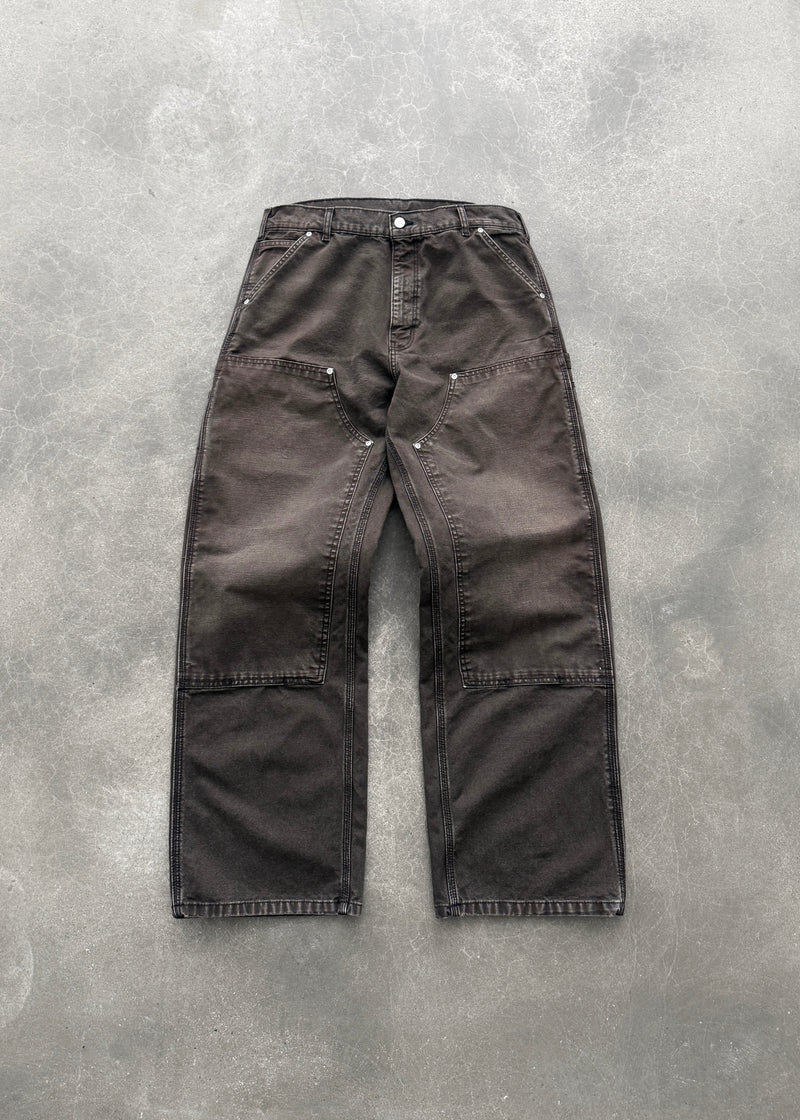 AKIMBO CANVAS DOUBLE KNEE - DARK BROWN AKIMBO CANVAS DOUBLE KNEE - DARK BROWN