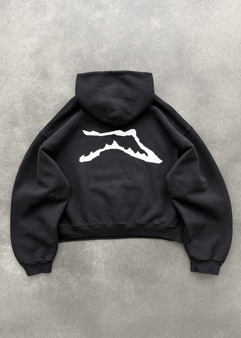 AKIMBO RANGE HOODIE - BLACK AKIMBO RANGE HOODIE - BLACK